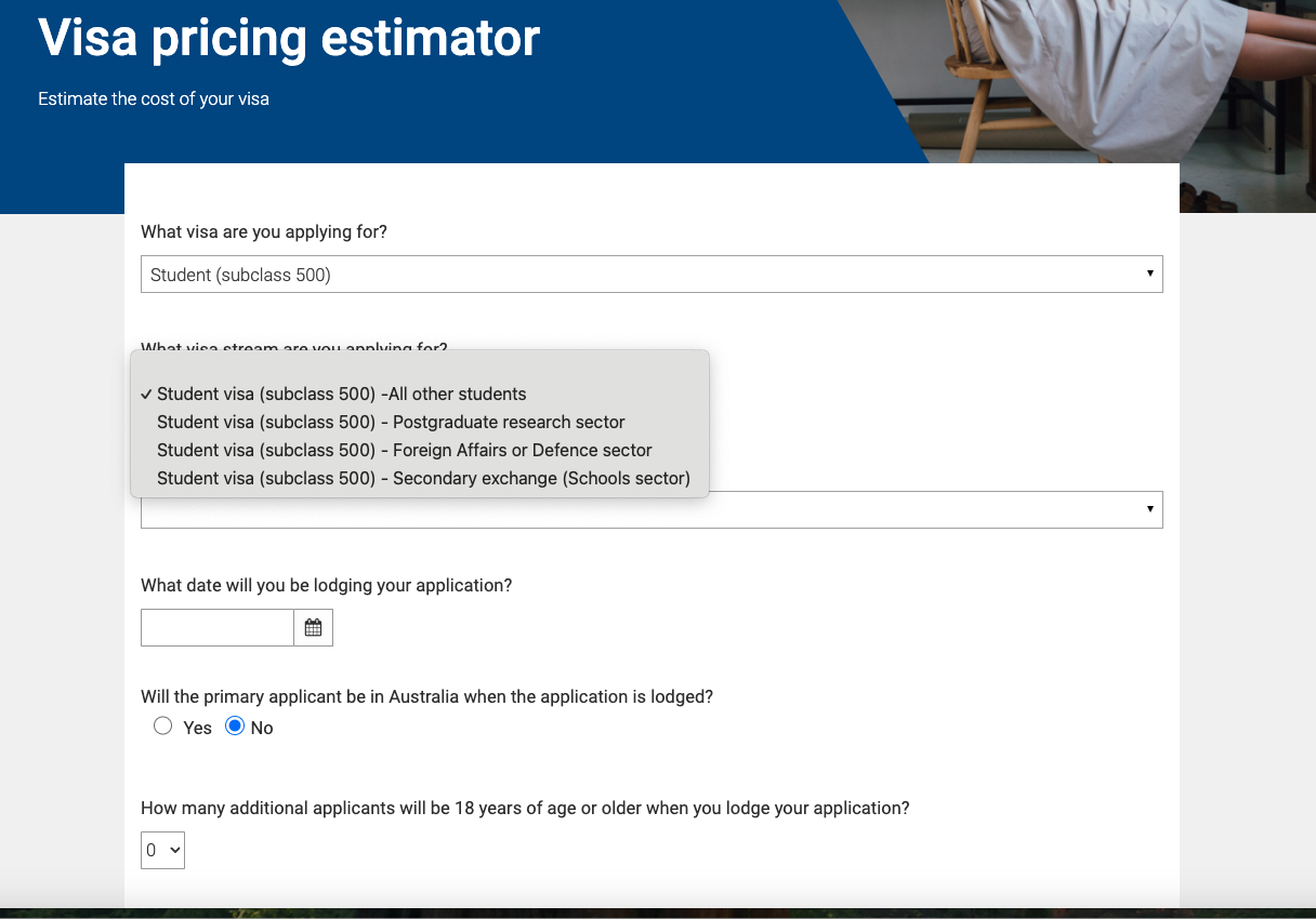 IS AUSTRALIA PLANNING TO UPDATE FEES BASED ON NATIONALITY?